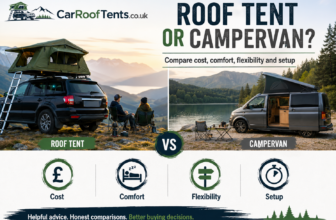 Roof tent vs campervan