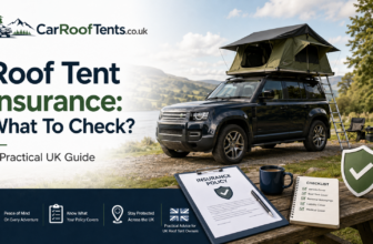 roof tents insurance uk