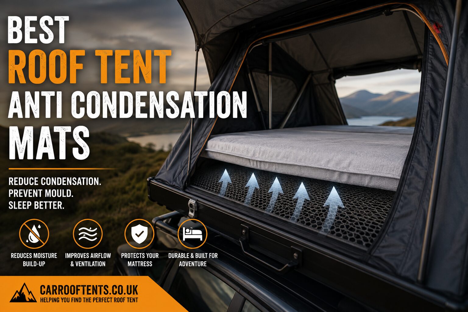 best roof tent anti condensation mats