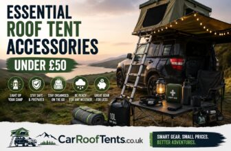 car roof tent accessories under £50