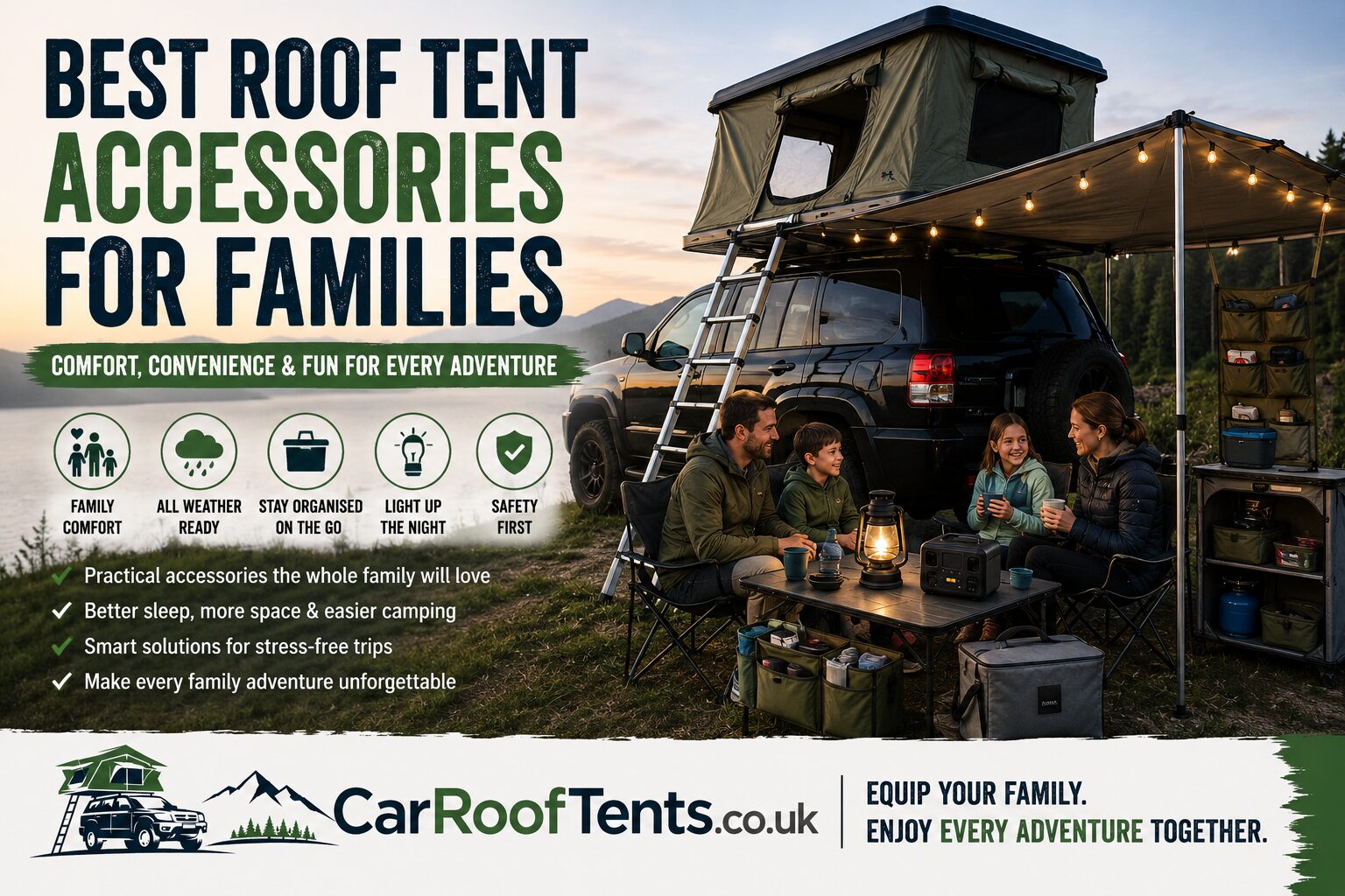 best Roof Tent Accessories For Families